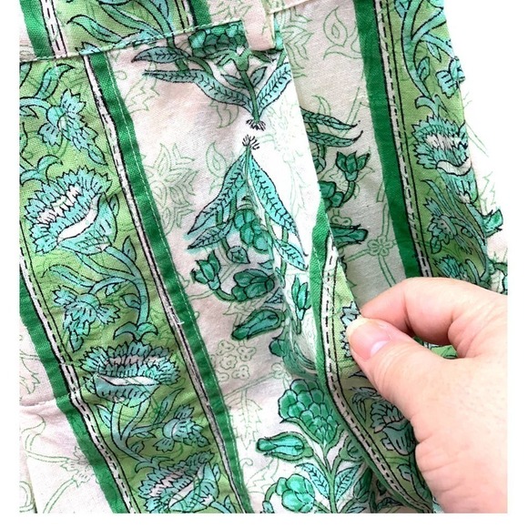 Roller Rabbit NWT Berrino High-Rise Sierra Botanical Floral Print Shorts Small - Picture 6 of 12